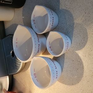 Rae Dunn Christmas measuring cups